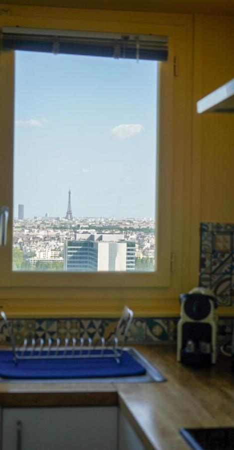 Vue Panoramique Sur Paris : Sublime Appartement Au Centre De Courbevoie Zewnętrze zdjęcie